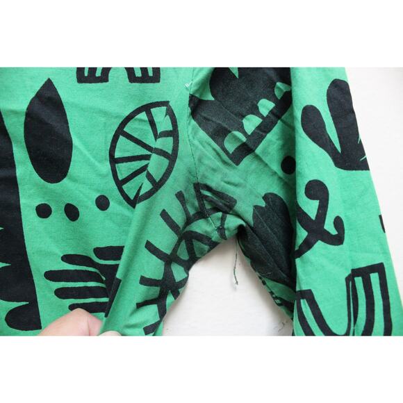 Nooworks Green Flash Eye Rainbow Coveralls Devo Jumpsuit Size Medium - Picture 7 of 9